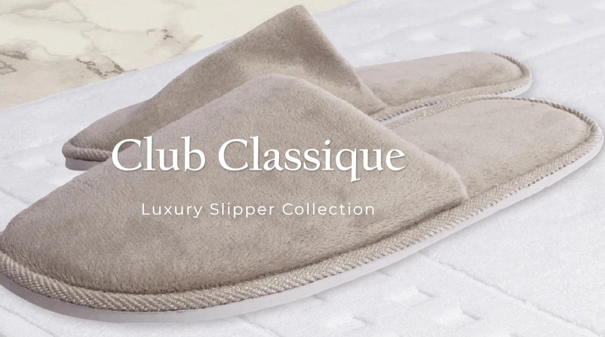 Club Classique Salon and Spa Style Luxury Slippers - Various Styles, Colours and Sizes - Lifespace
