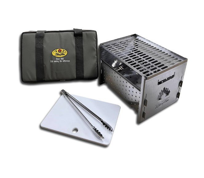 Home Fires 430 Stainless Steel Foldable Bakkie Braai Kit - Lifespace