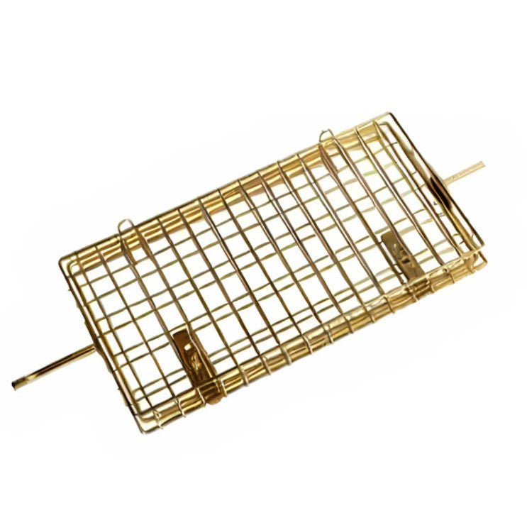 Home Fires Electroplated Rotisserie Basket for Model 1200 Frame - Lifespace