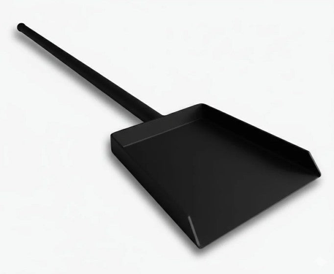 Home Fires Mild Steel Fire Spade - Black - Lifespace