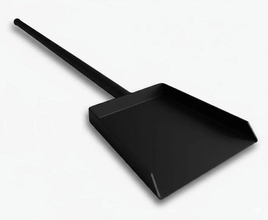 Home Fires Mild Steel Fire Spade - Black - Lifespace
