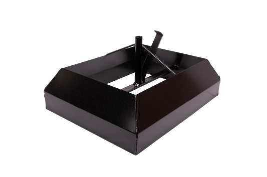 Home Fires Mild Steel Fireplace and Built - in Braai Rotating Cowl Base - Slip - On - Various Size Options - Lifespace