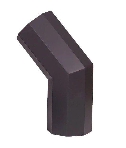 Home Fires Mild Steel Fireplace Chimney / Flue Pipe 45 Degree Bends - Square and Octagonal - Various Sizes - Lifespace