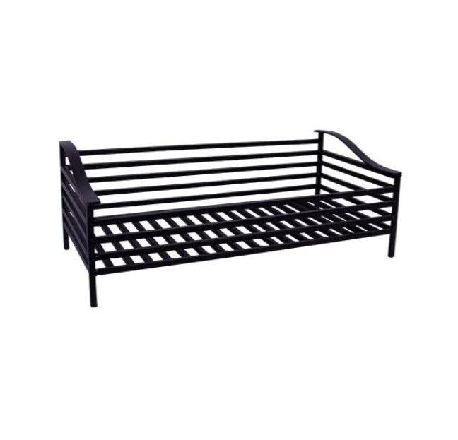 Home Fires Mild Steel Fireplace Grate Basket - 4x Size Options - Lifespace