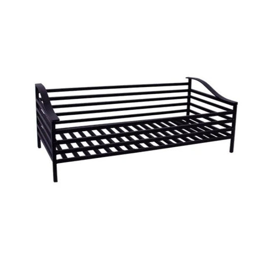 Home Fires Mild Steel Fireplace Grate Basket - 4x Size Options - Lifespace