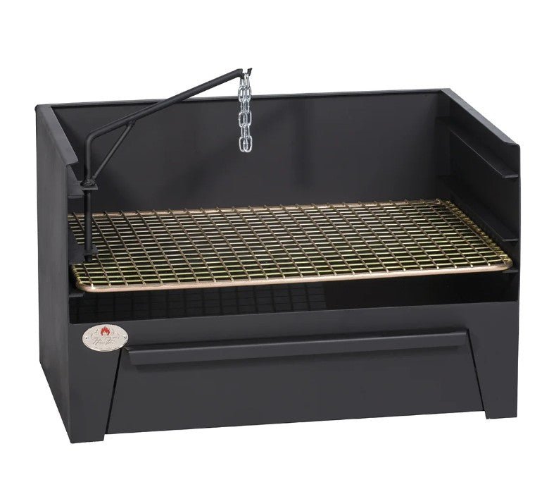 Home Fires Model 700 Table Combination Braai with Ash Lid and Drawer - Lifespace