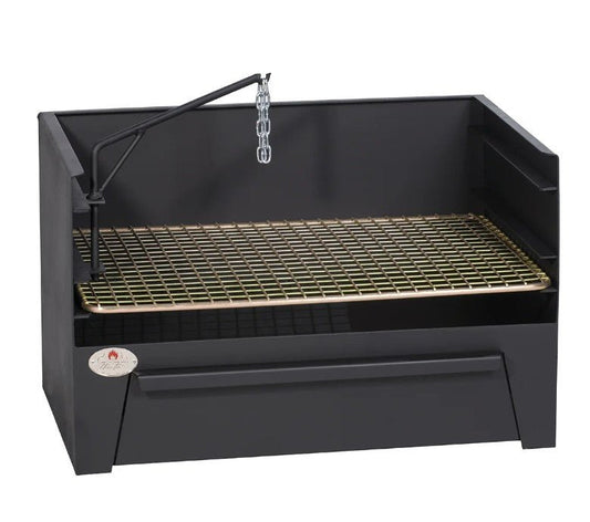 Home Fires Model 700 Table Combination Braai with Ash Lid and Drawer - Lifespace