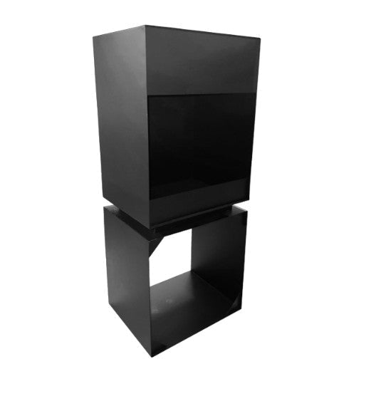 Home Fires Patio Garden Cube Firepit - Lifespace