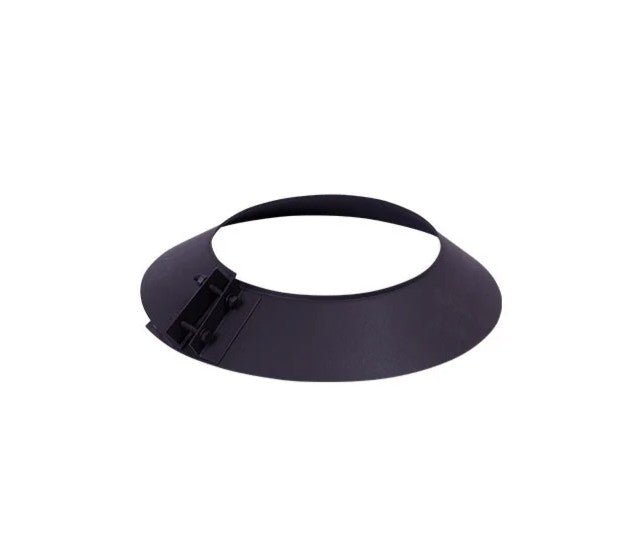 Home Fires Round Stainless Steel (Black) Chimney Flue System - Various Components Available - Lifespace