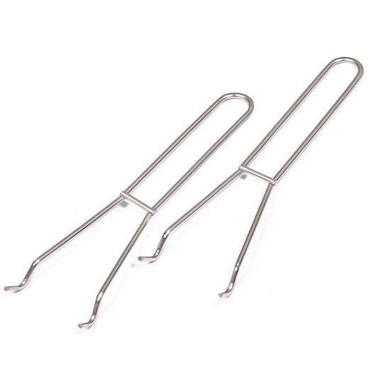 Home Fires Stainless Steel Grid Lifters - Per Pair - Lifespace