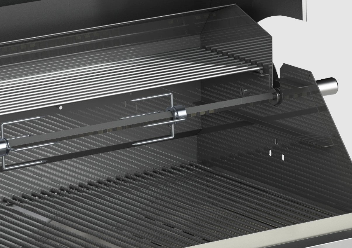 Home Fires Stainless Steel Roasting Dome and Rotisserie Kit for Gas Griller Braai - 4 Sizes Available - Lifespace