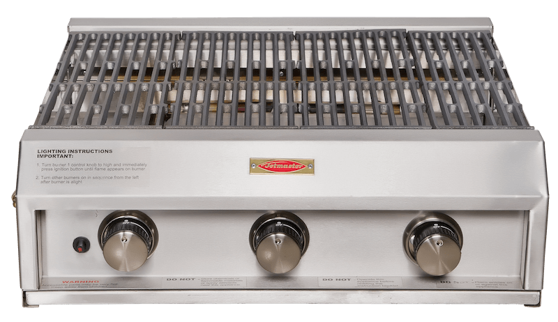 Jetmaster 3 - Burner Shallow 304 Stainless Steel Gas Insert Griller/ Braai - Lifespace