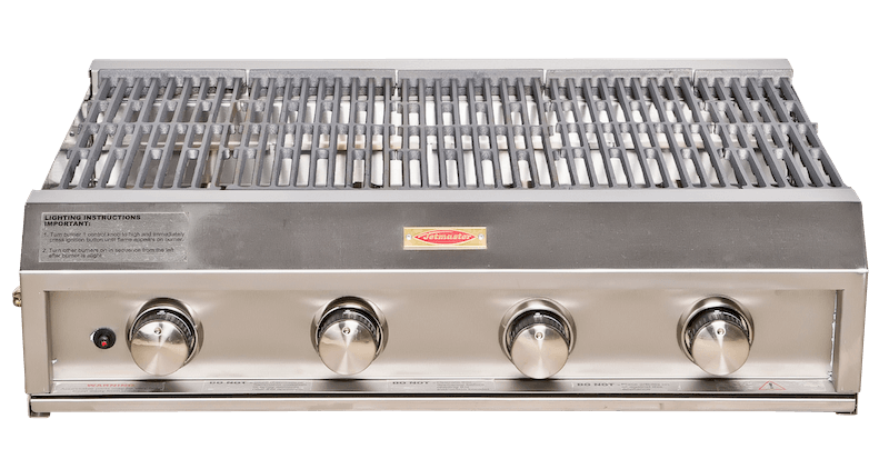 Jetmaster 4 - Burner Shallow 304 Stainless Steel Gas Insert Griller/ Braai - Lifespace