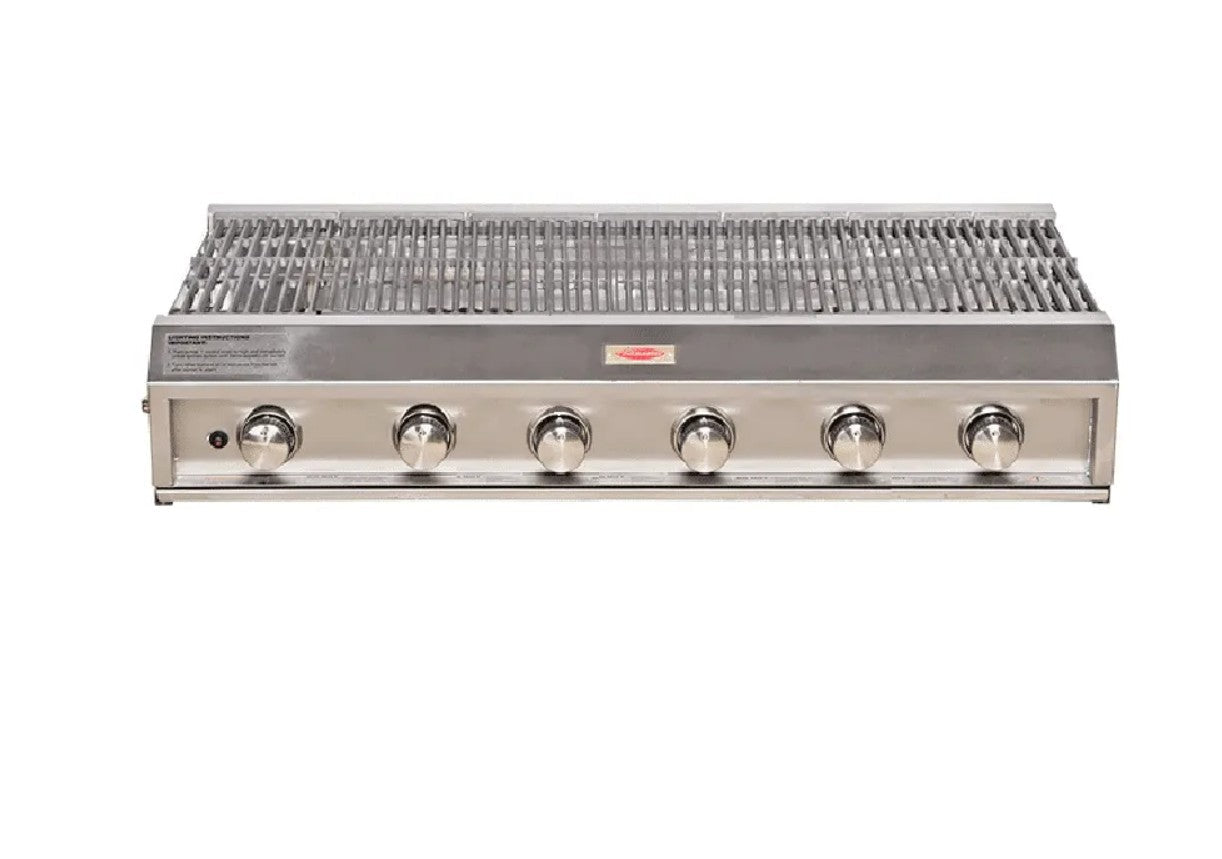 Jetmaster 6 - Burner Deep 304 Stainless Steel Gas Insert Griller/ Braai - Lifespace