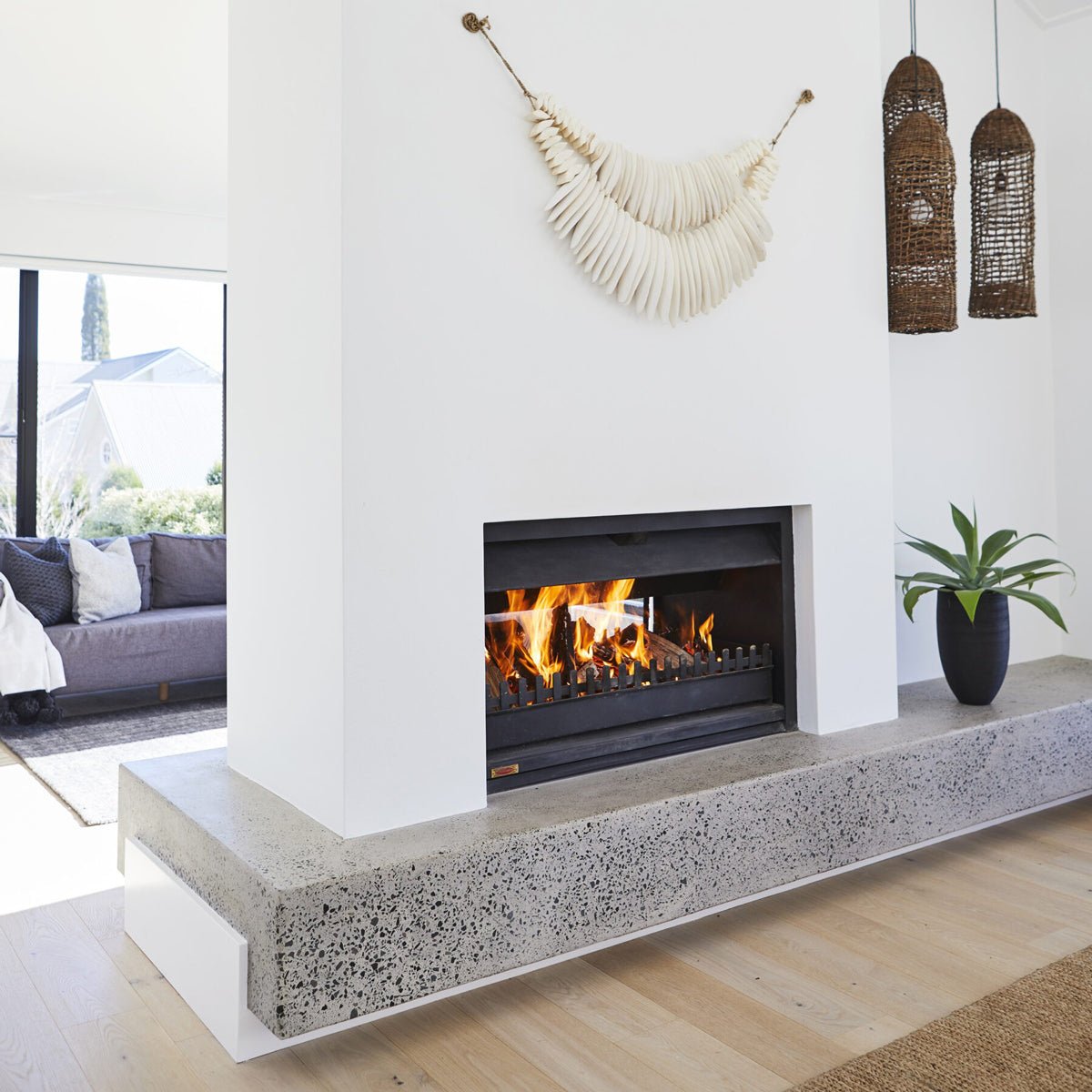 Jetmaster 700 and 1050 Series Professional Universal Double Sided Built - In Fireplace Range - Various Options - Lifespace