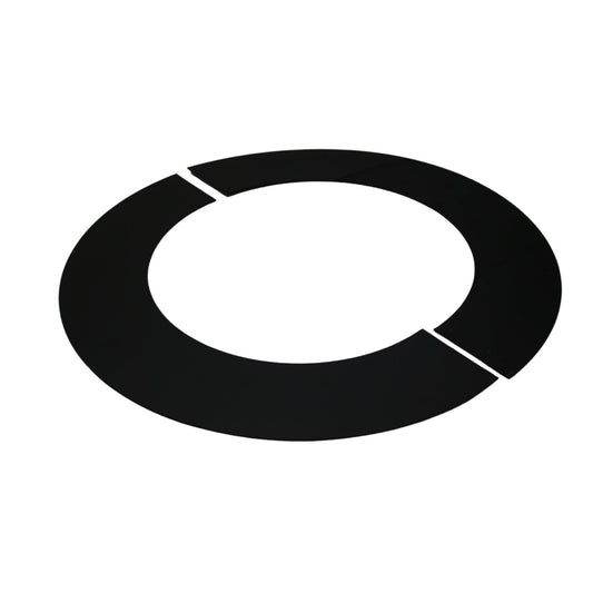 Jetmaster Chimney Escutcheon/ Ceiling Plate (Round) - Black Mild Steel or Stainless Steel - Lifespace
