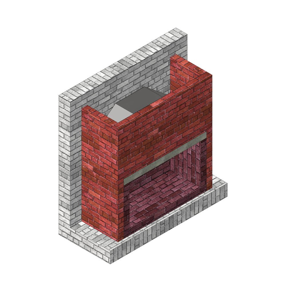 Jetmaster Damper Unit for Brick Fireplace Installations - Various Size Options - Lifespace