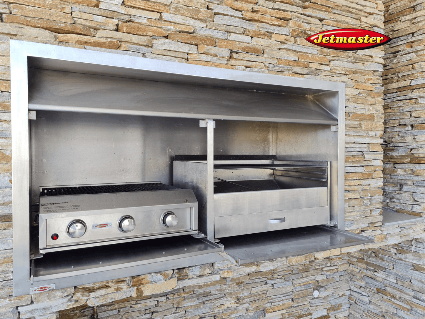 Jetmaster Dual 1500 Series Combination Build - in Braai - Two Options Available - Lifespace