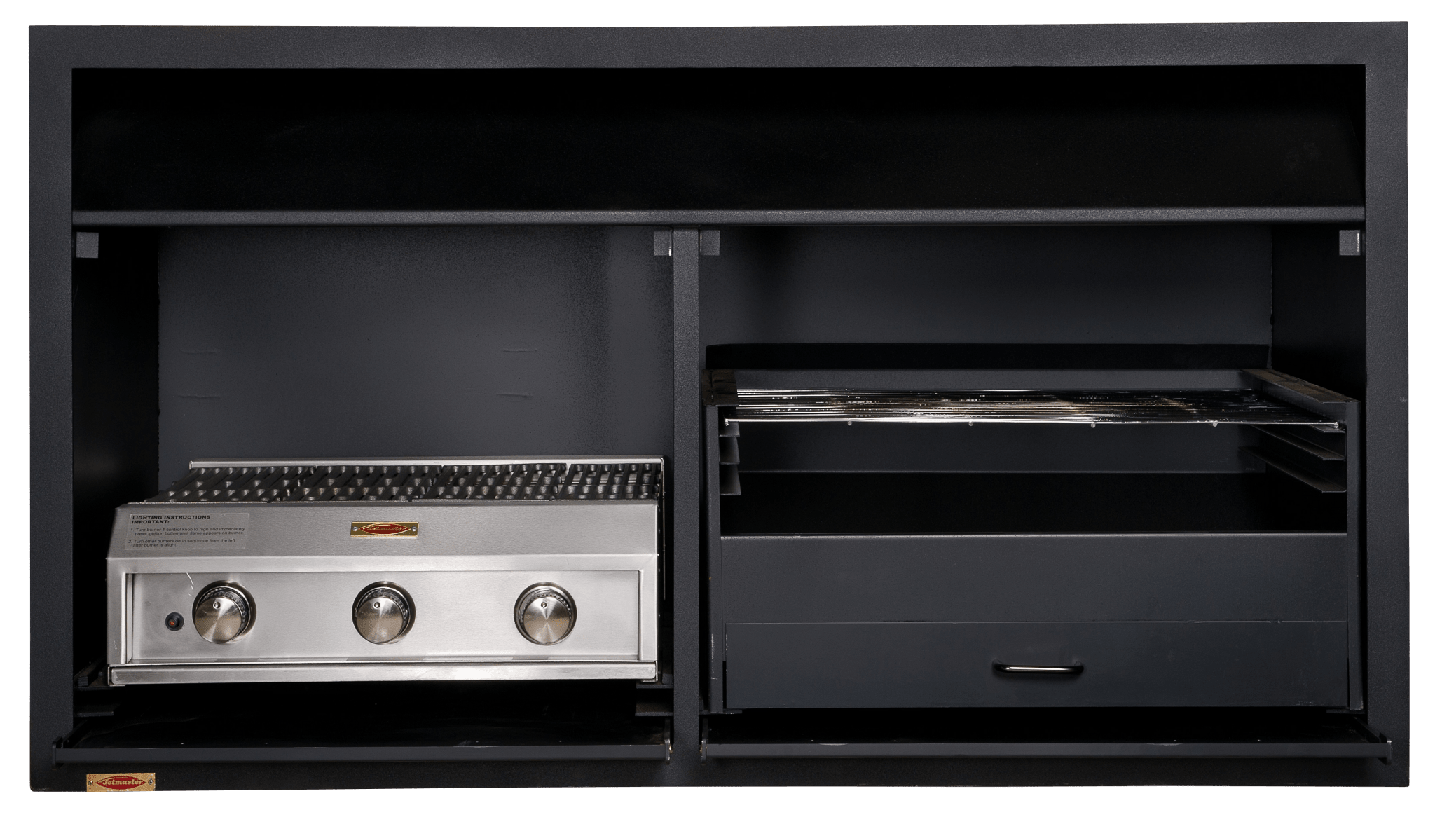 Jetmaster Dual 1500 Series Combination Build-in Braai - Two Options Av ...