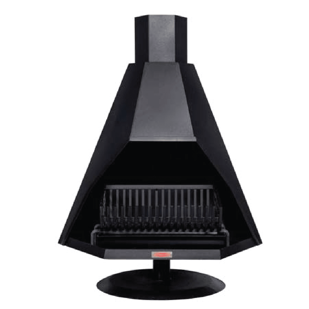 Jetmaster Hex Series Complete Freestanding Fireplace - Package Deal! - Various Models - Lifespace
