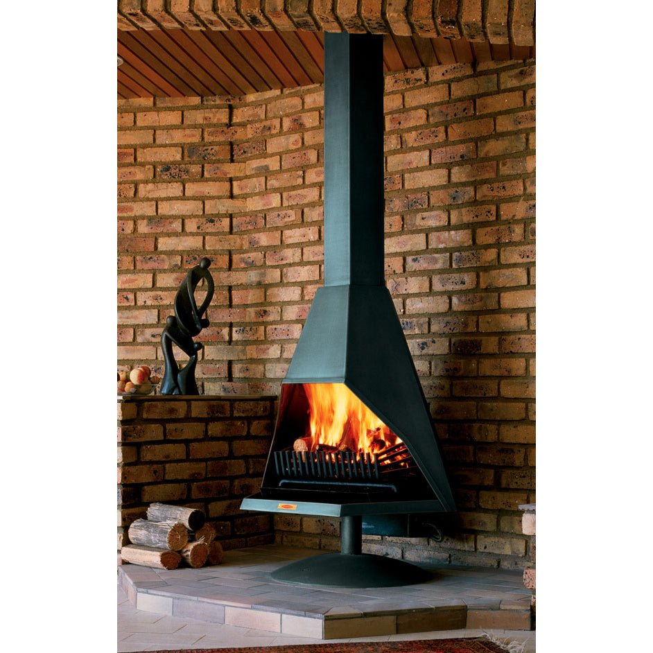 Jetmaster Hex Series Complete Freestanding Fireplace - Package Deal! - Various Models - Lifespace