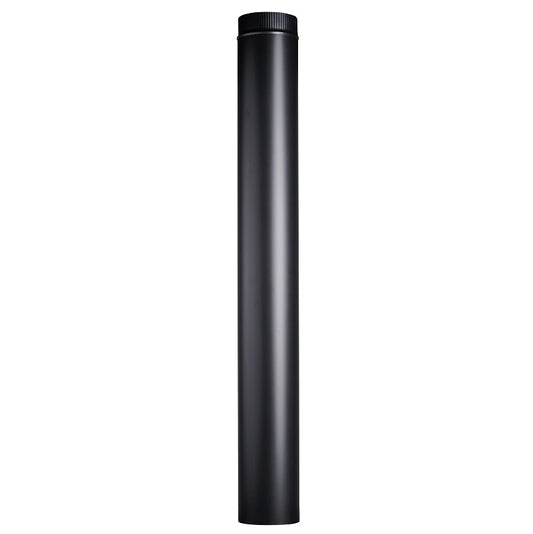 Jetmaster Mild Steel Round Flue Pipes - Various Sizes Available - Lifespace