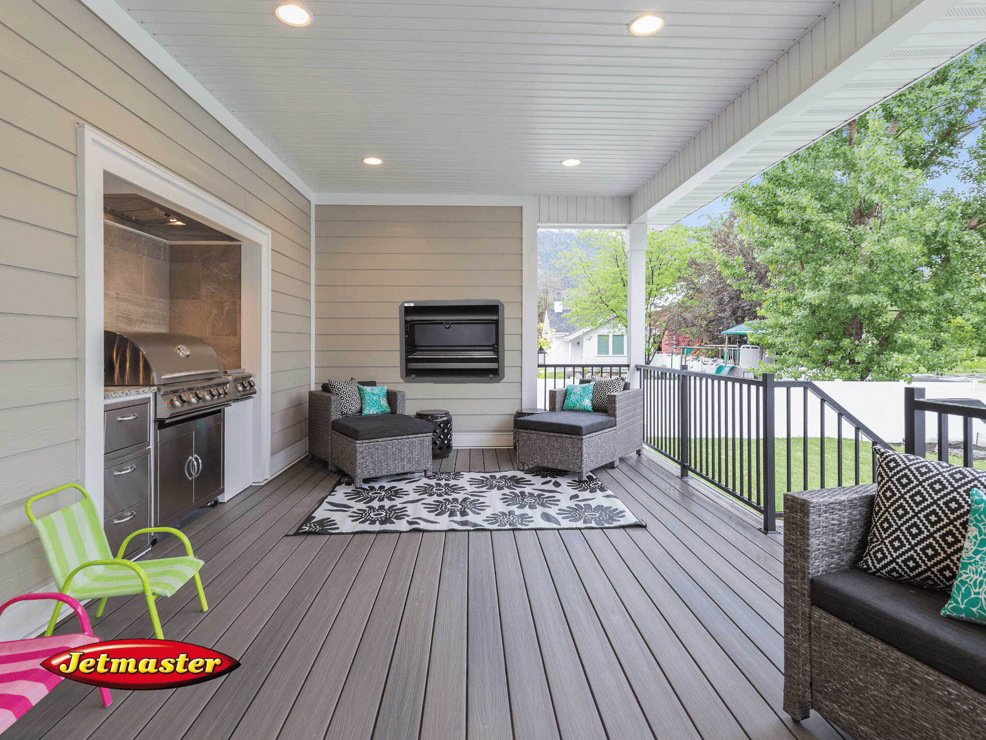 Jetmaster Nova Braai 800 Mild Steel Built - In Braai with Removable Door - Lifespace