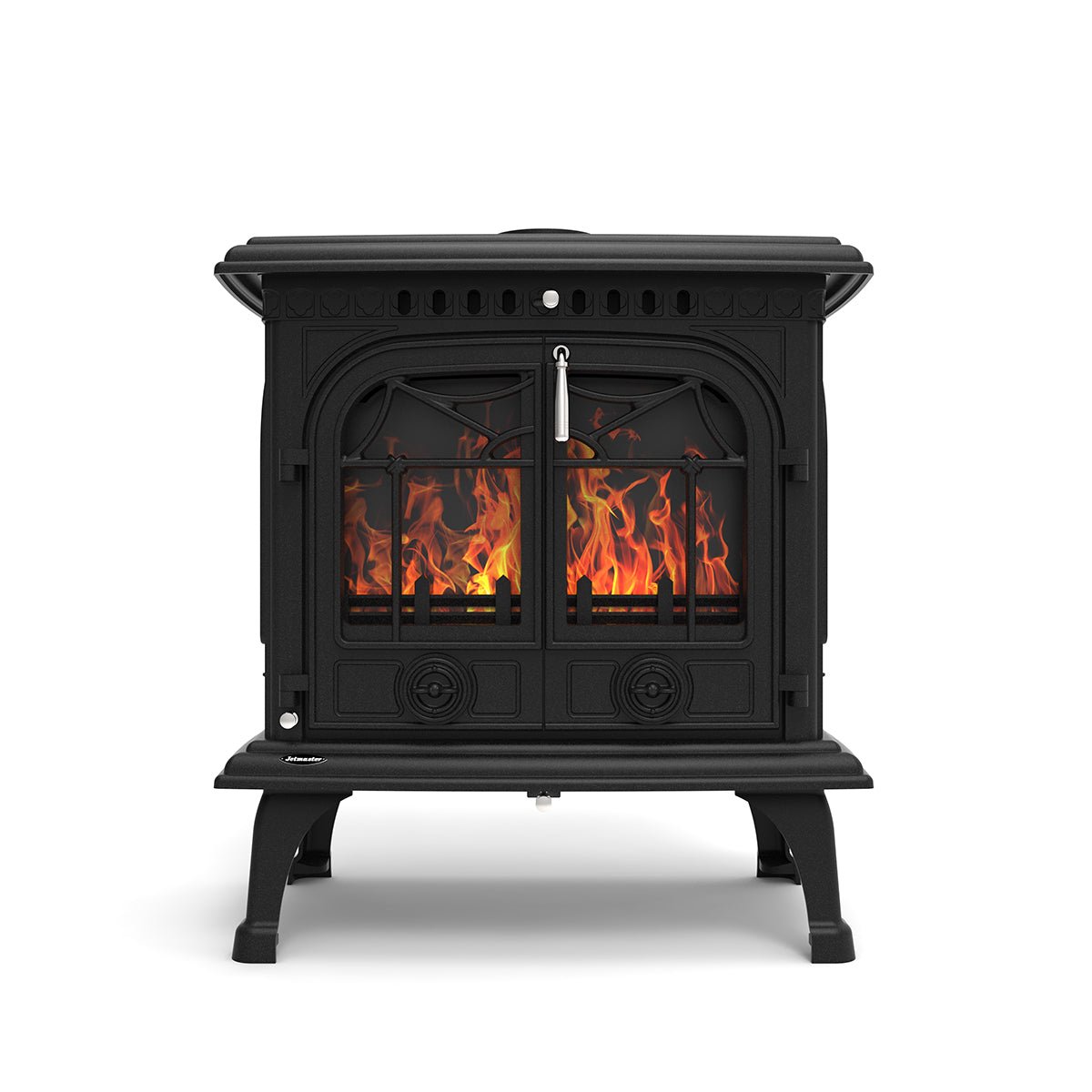 Jetmaster Panorama Series Freestanding Slow Combustion Fireplace - Lifespace