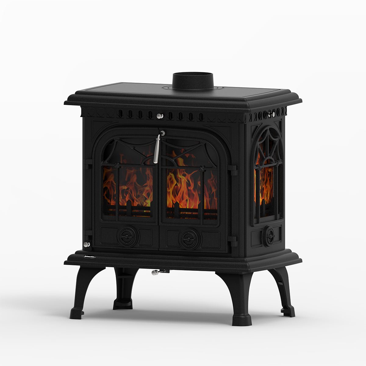 Jetmaster Panorama Series Freestanding Slow Combustion Fireplace - Lifespace