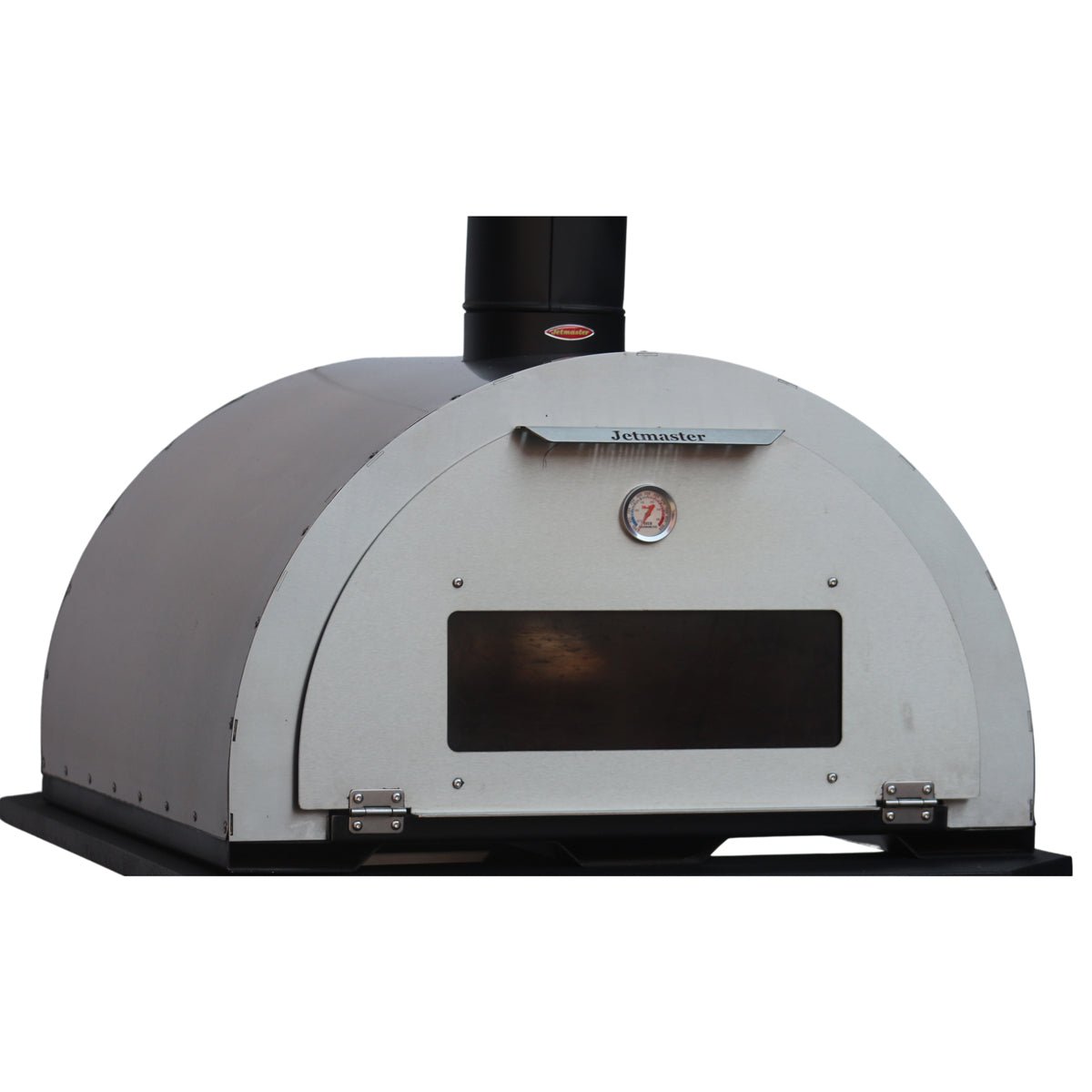 Jetmaster Stainless Bella Forno Pizza Oven including Flue Pipe and Storm Cowl - Lifespace