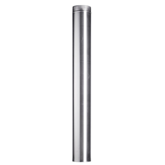 Jetmaster Stainless Steel Round Flue Pipes - Various Sizes Available - Lifespace