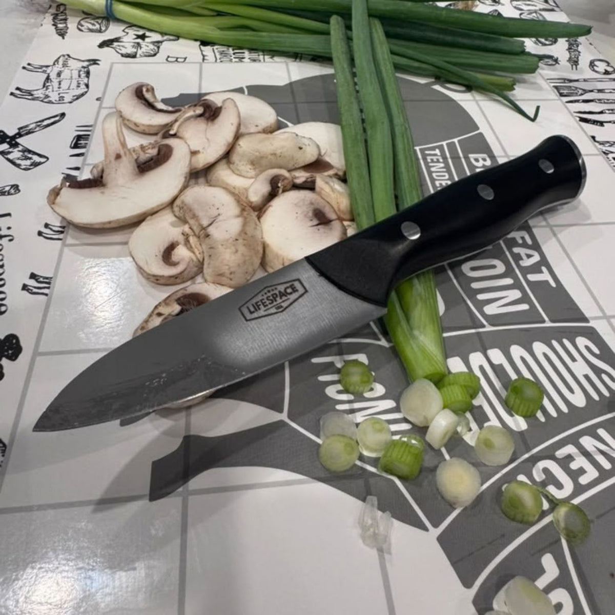 Lifespace 3.5" Stainless Steel Paring and Kitchen Utility Knife - Lifespace