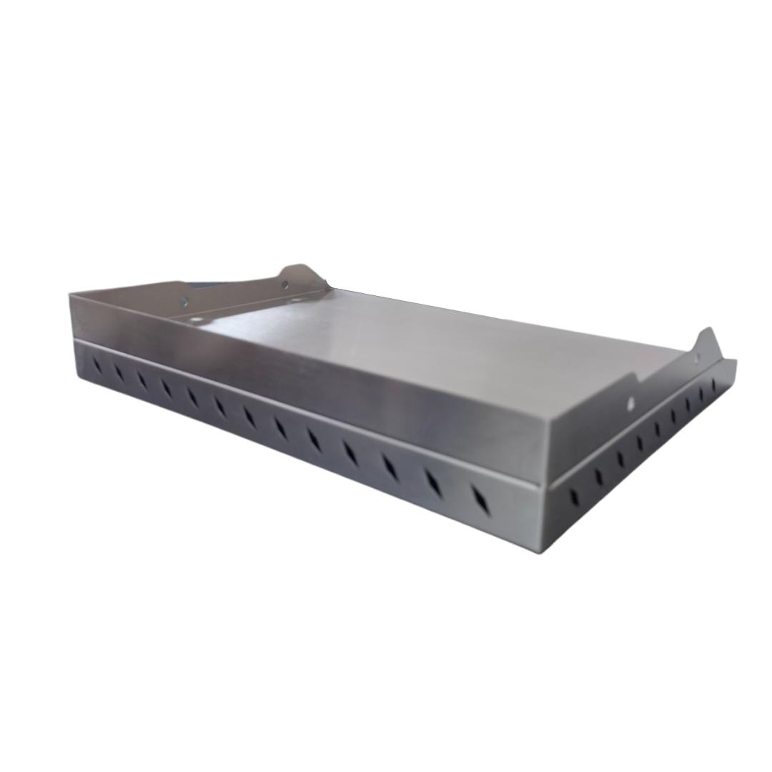 Lifespace 45cm Stainless Steel BBQ Flat Top Griddle + Stainless Steel Cleaner 400ml Bundle - Lifespace