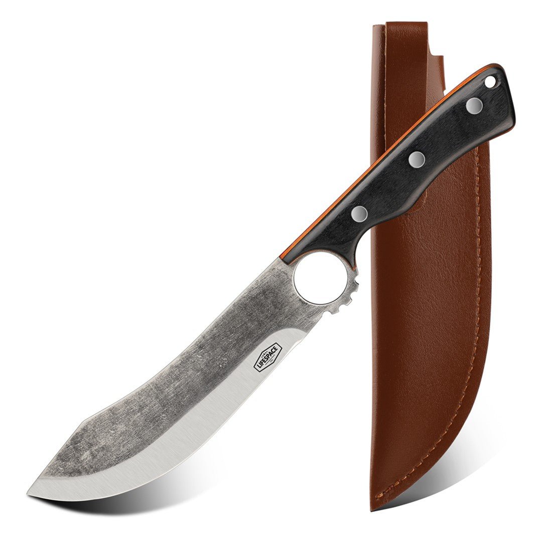 Lifespace 5.3" Forged Small Butcher Knife with Sheath - Lifespace