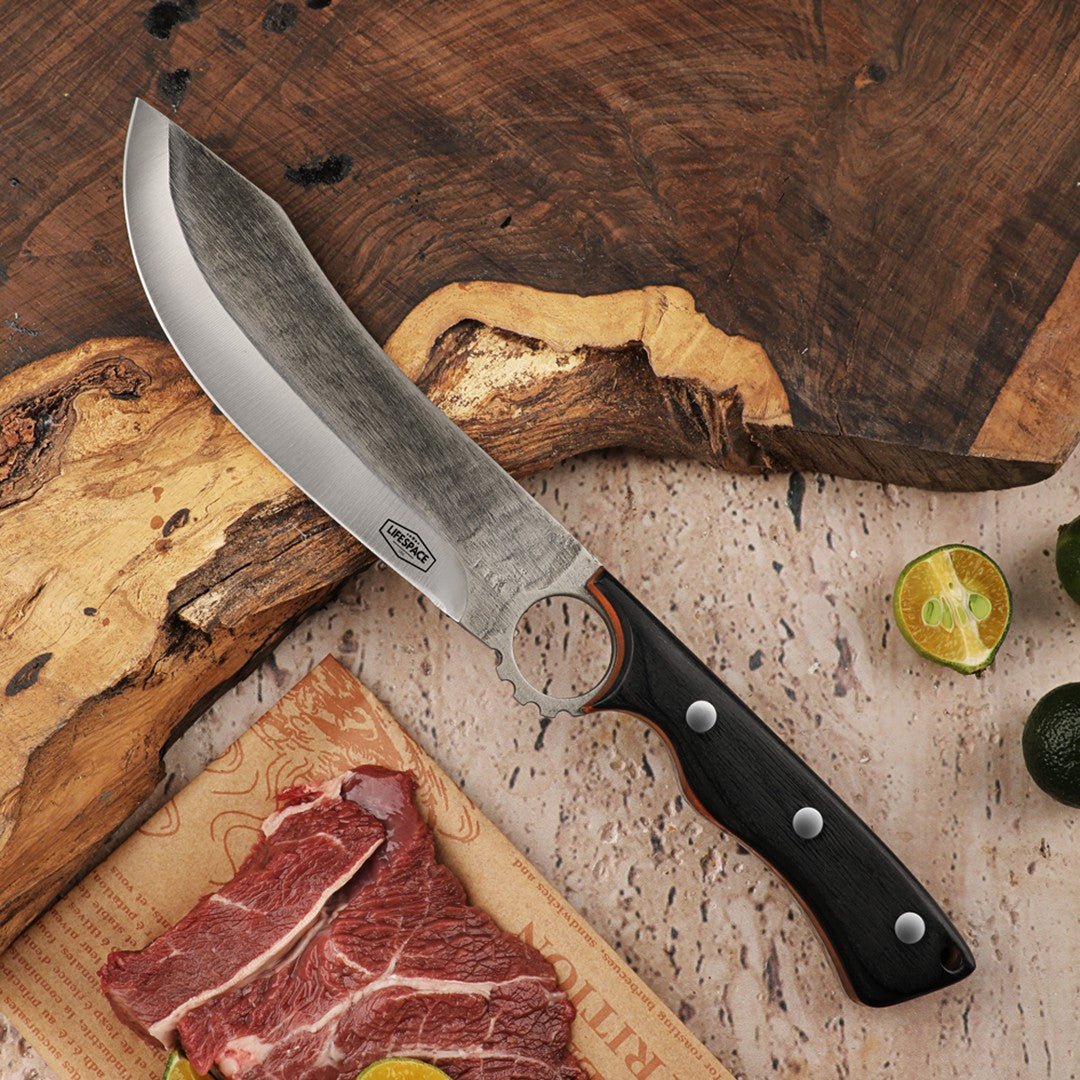 Lifespace 5.3" Forged Small Butcher Knife with Sheath - Lifespace