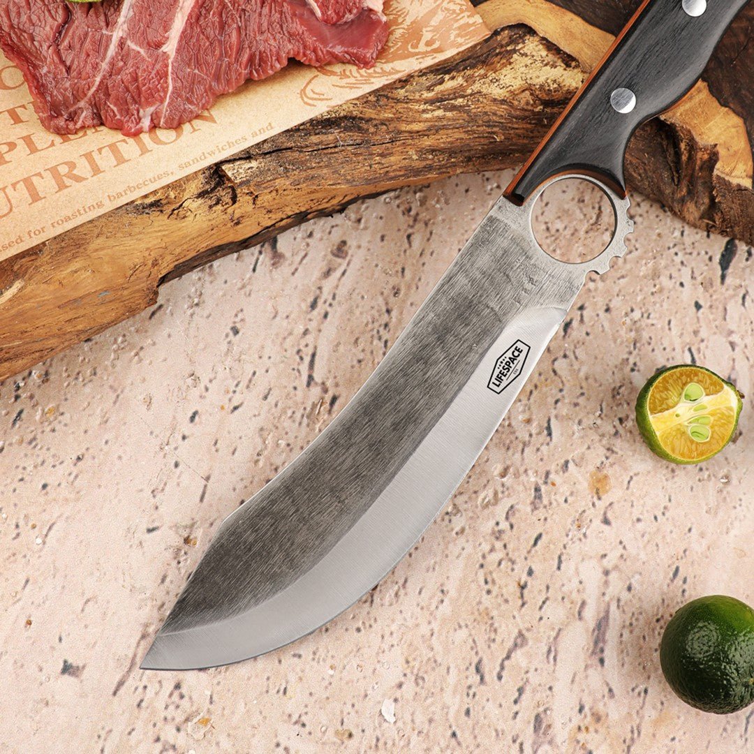 Lifespace 5.3" Forged Small Butcher Knife with Sheath - Lifespace