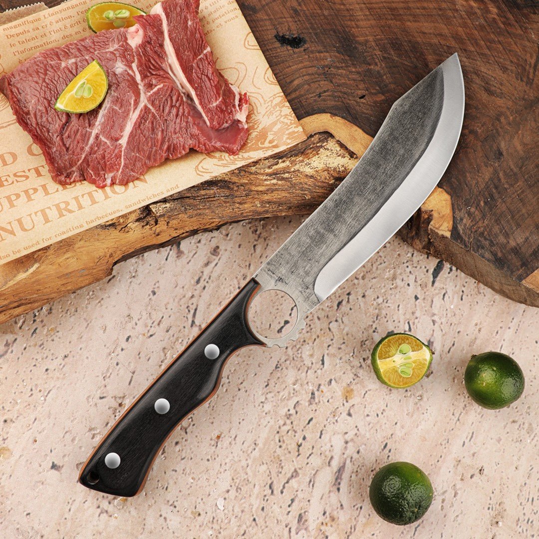 Lifespace 5.3" Forged Small Butcher Knife with Sheath - Lifespace