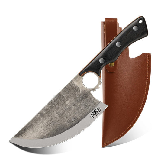 Lifespace 5,5" Forged Meat Cleaver with Sheath - Lifespace
