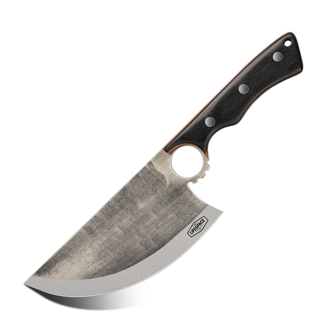 Lifespace 5,5" Forged Meat Cleaver with Sheath - Lifespace