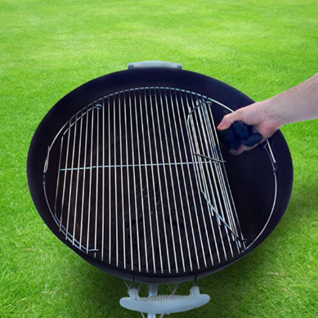 Lifespace "Grill Master" Bundle: Quality Hinged Grid & Upper Deck Grid Extension