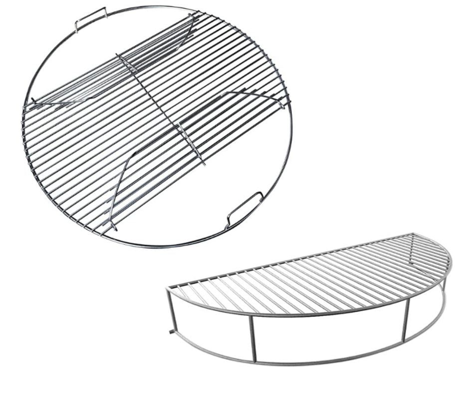 Lifespace "Grill Master" Bundle: Quality Hinged Grid & Upper Deck Grid Extension