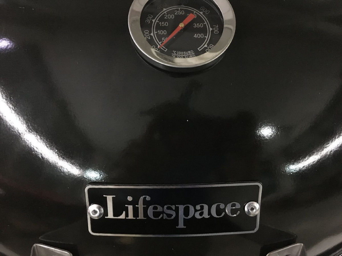 Lifespace Premium 57cm Charcoal Kettle Braai & Kettle Braai Cover Bundle