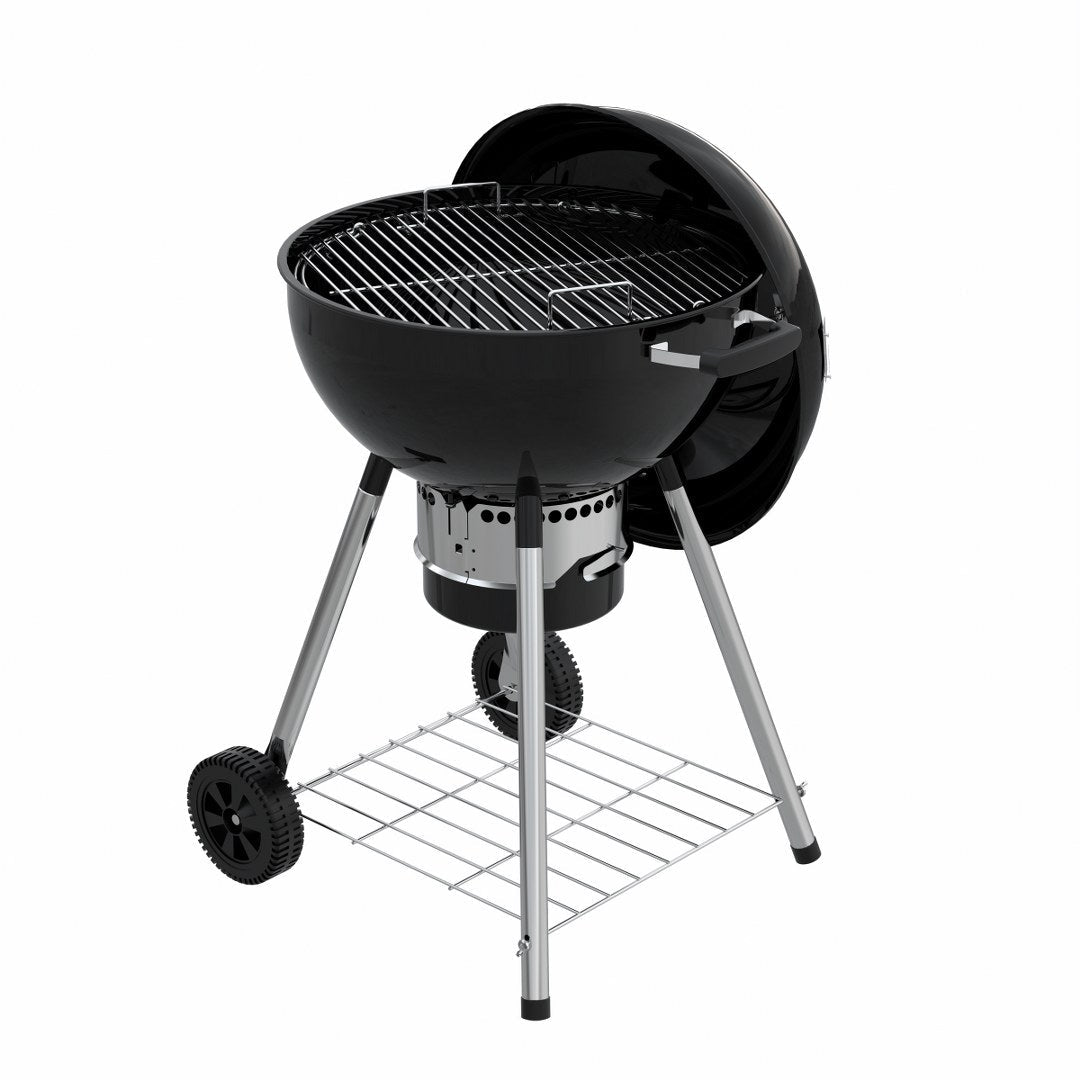 Lifespace 57cm Premium Charcoal Kettle Braai & Grill - thicker walls for better heat retention - Lifespace