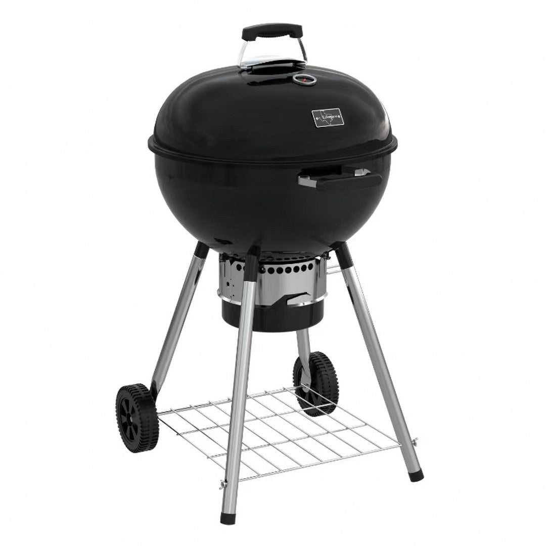 Lifespace 57cm Premium Charcoal Kettle Braai & Grill - thicker walls for better heat retention - Lifespace