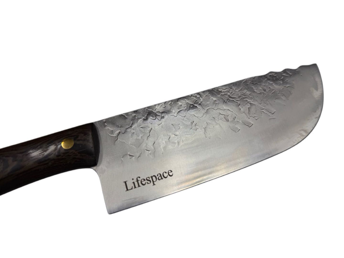 Lifespace 7,5" Hammer Forged Chef Cleaver - Lifespace