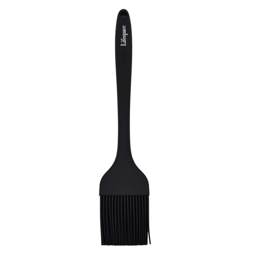 Lifespace 9,5cm Cast Iron Basting Pot & Lifespace Silicone Basting Brush Bundle Deal