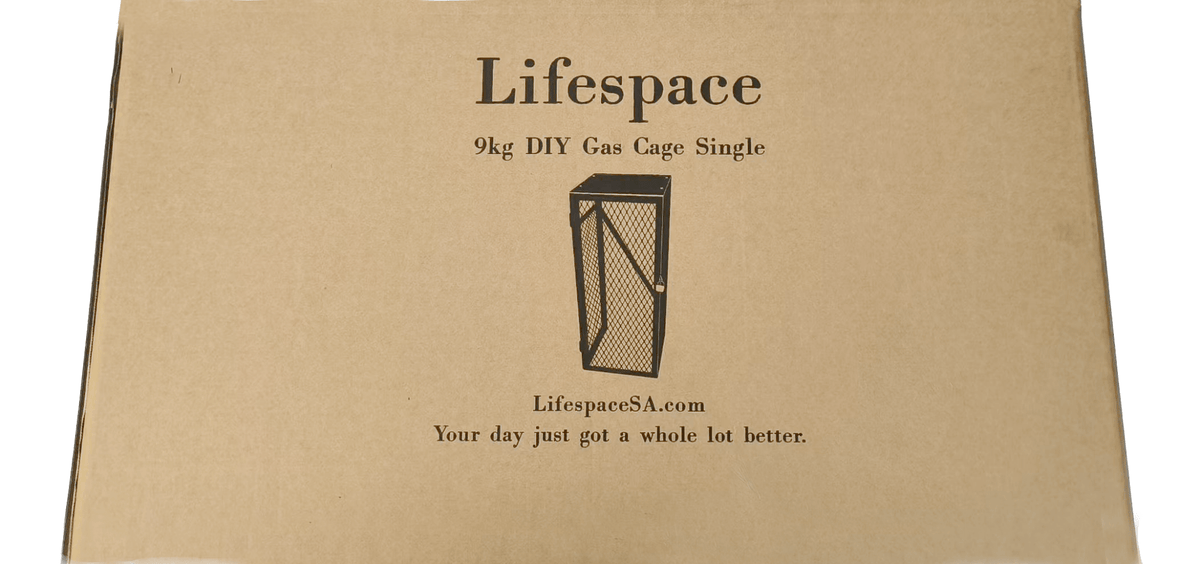 Lifespace 9kg DIY Gas Cage Single - Lifespace