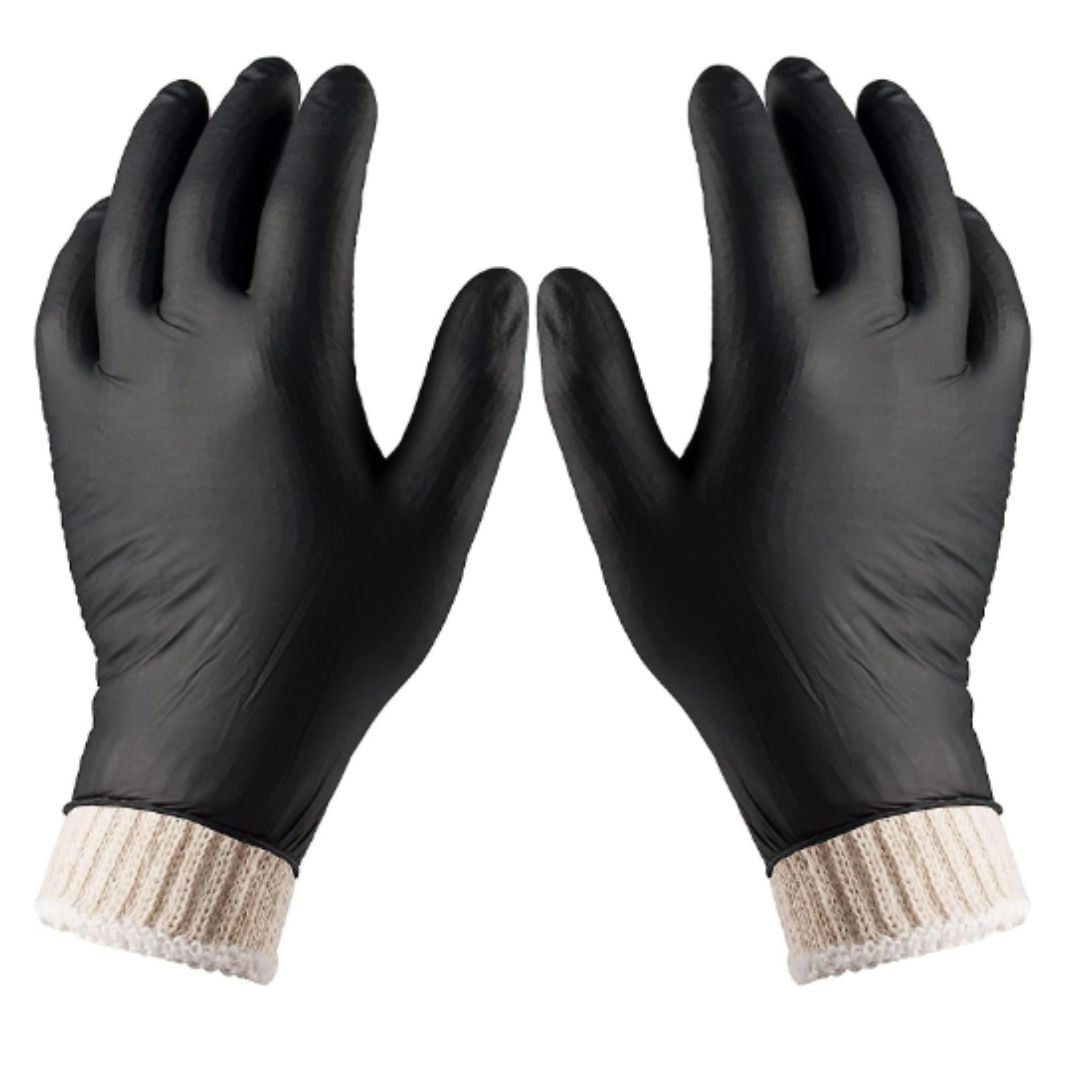Lifespace BBQ Braai Essentials Meat Shredding Bundle: Nitrile Gloves (50-Pack) & Meat Shredding Bear Claws - Lifespace