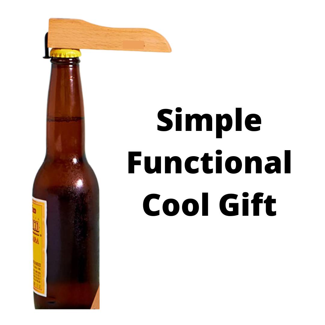 Lifespace Beech Bent Nail Bottle Opener - 3-Pack - Lifespace