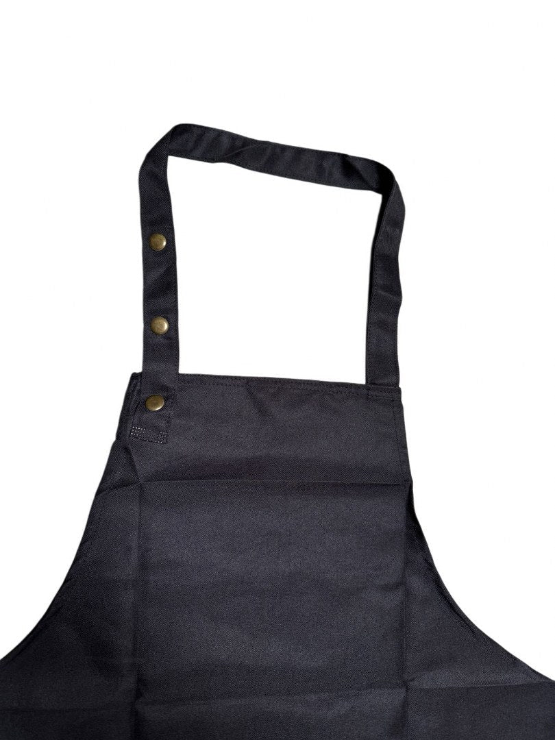 Lifespace Black Chef Apron With Adjustable Neck Strap - Lifespace